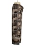 Cato 100% Polyester Print Brown Casual Pants Size L - photo 4