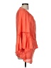 Elan 100% Rayon Orange 3/4 Sleeve Blouse One size - photo 4