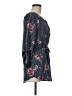 Stella Tweed 100% Polyester Floral Blue Casual Dress Size M - photo 4