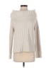 Cotton Candy LA 100% Polyester Gray Turtleneck Sweater Size M - photo 1