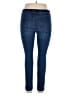 St. John's Bay Solid Blue Jeggings Size 14 - photo 2