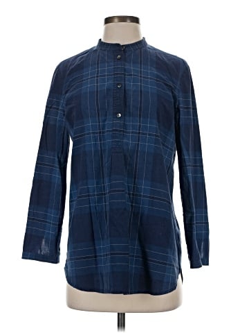 Madewell 3/4 Sleeve Button-Down Shirt (view 1)
