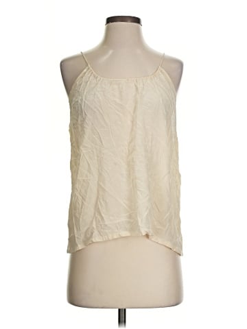 Tucker Sleeveless Silk Top (view 1)