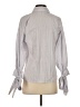 Dea Kudibal 100% Cotton Stripes Gray 3/4 Sleeve Blouse Size XXS - photo 2
