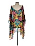 BCBGMAXAZRIA 100% Polyester Teal Swimsuit Cover Up Size L - photo 1