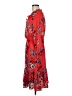 Talbots Floral Red Casual Dress Size M - photo 5