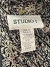 Studio 1 100% Polyester Animal Print Gray Casual Dress Size 8 - photo 7