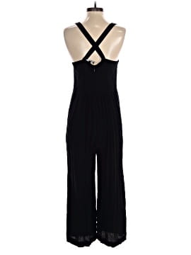 Madewell Smocked Crop Jumpsuit (view 2)