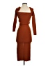 Forever 21 100% Polyester Brown Casual Dress Size S - photo 2