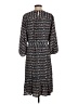 Figue Print Black Casual Dress Size S - photo 2