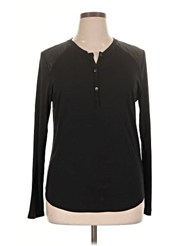 CALVIN KLEIN JEANS Long Sleeve Henley (view 1)