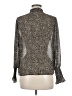 Talula 100% Polyester Animal Print Black Long Sleeve Blouse Size M - photo 2