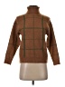 Baltic Born Plaid Brown Turtleneck Sweater Size S - photo 1