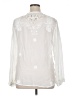 Johnny Was 100% Rayon Ivory Long Sleeve Blouse Size XL - photo 2