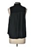 Free People 100% Polyester Black Sleeveless Blouse Size L - photo 2