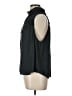 Free People 100% Polyester Black Sleeveless Blouse Size L - photo 5