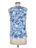 Lilly Pulitzer Blue Sleeveless Blouse Size M - photo 2