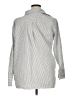 Zara Stripes Gray Long Sleeve Button-Down Shirt Size XL - photo 2