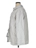 Zara Stripes Gray Long Sleeve Button-Down Shirt Size XL - photo 5