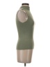 Express Green Sleeveless Turtleneck Size S - photo 4