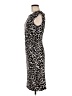 Catherine Malandrino Animal Print Brown Cocktail Dress Size 6 - photo 5