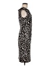 Catherine Malandrino Animal Print Brown Cocktail Dress Size 6 - photo 4