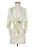 MIOU MUSE 100% Rayon Green Kimono Size S - photo 1