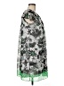 AB Studio 100% Polyester Print Green Casual Dress Size 8 - photo 4