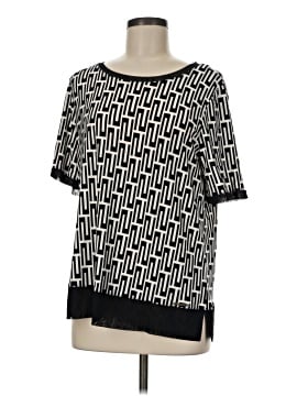 Anne Klein Short Sleeve Blouse (view 1)