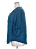 Torrid 100% Polyester Blue 3/4 Sleeve Blouse Size 2X Plus (2) - photo 5