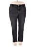 Old Navy Houndstooth Gray Jeans Size 18 - photo 1