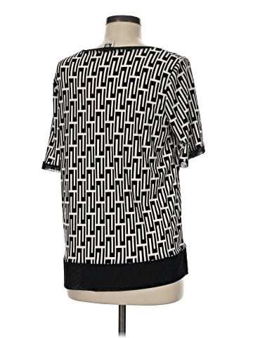 Anne Klein Short Sleeve Blouse (view 2)
