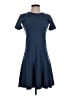 Ann Taylor Solid Blue Casual Dress Size 00 - photo 1
