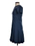 Ann Taylor Solid Blue Casual Dress Size 00 - photo 5