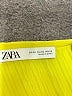 Zara 100% Polyester Yellow Jumpsuit Size XS - photo 4