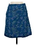 Rip Skirt Print Blue Casual Skirt Size XS - photo 1