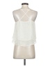 BLVD 100% Polyester Ivory Sleeveless Blouse Size S - photo 2