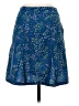 Rip Skirt Print Blue Casual Skirt Size XS - photo 2