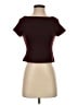 Universal Thread Burgundy Short Sleeve Top Size XS - photo 1