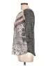 Jolt Gray 3/4 Sleeve Top Size L - photo 5