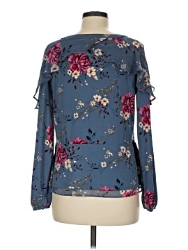 White House Black Market Long Sleeve Blouse (view 2)