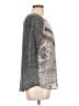 Jolt Gray 3/4 Sleeve Top Size L - photo 4