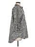 Chico's Animal Print Silver 3/4 Sleeve Button-Down Shirt Size Lg (2) - photo 4