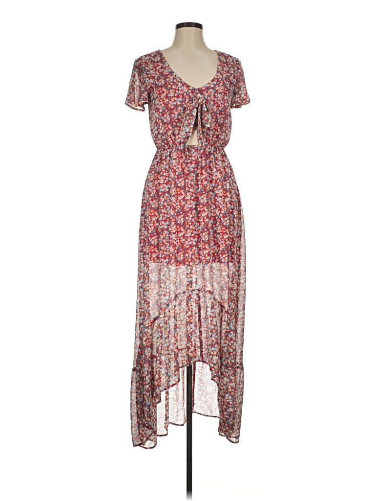 Pre-owned Pink Lily Casual Dress In Red