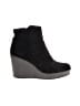 Volatile Black Wedges Size 7 - photo 1