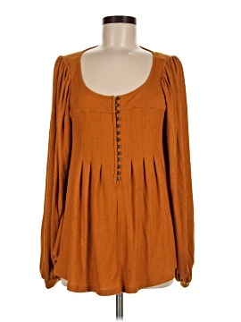 Free People Long Sleeve Blouse