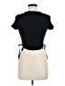 Shein Black Short Sleeve Turtleneck Size M - photo 2