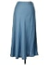 Assorted Brands Solid Blue Formal Skirt Size L - photo 1
