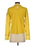 James Coviello Yellow Long Sleeve Blouse Size S - photo 2