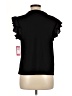 Vince Camuto Black Short Sleeve Top Size M - photo 2